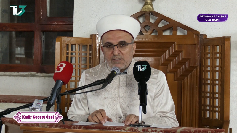 Kadir Gecesi Programı TV 3’de Canlı Yayınlandı