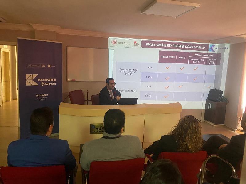 Mali Müşavirlere KOSGEB’den “İstihdamı Koruma” Bilgilendirmesi
