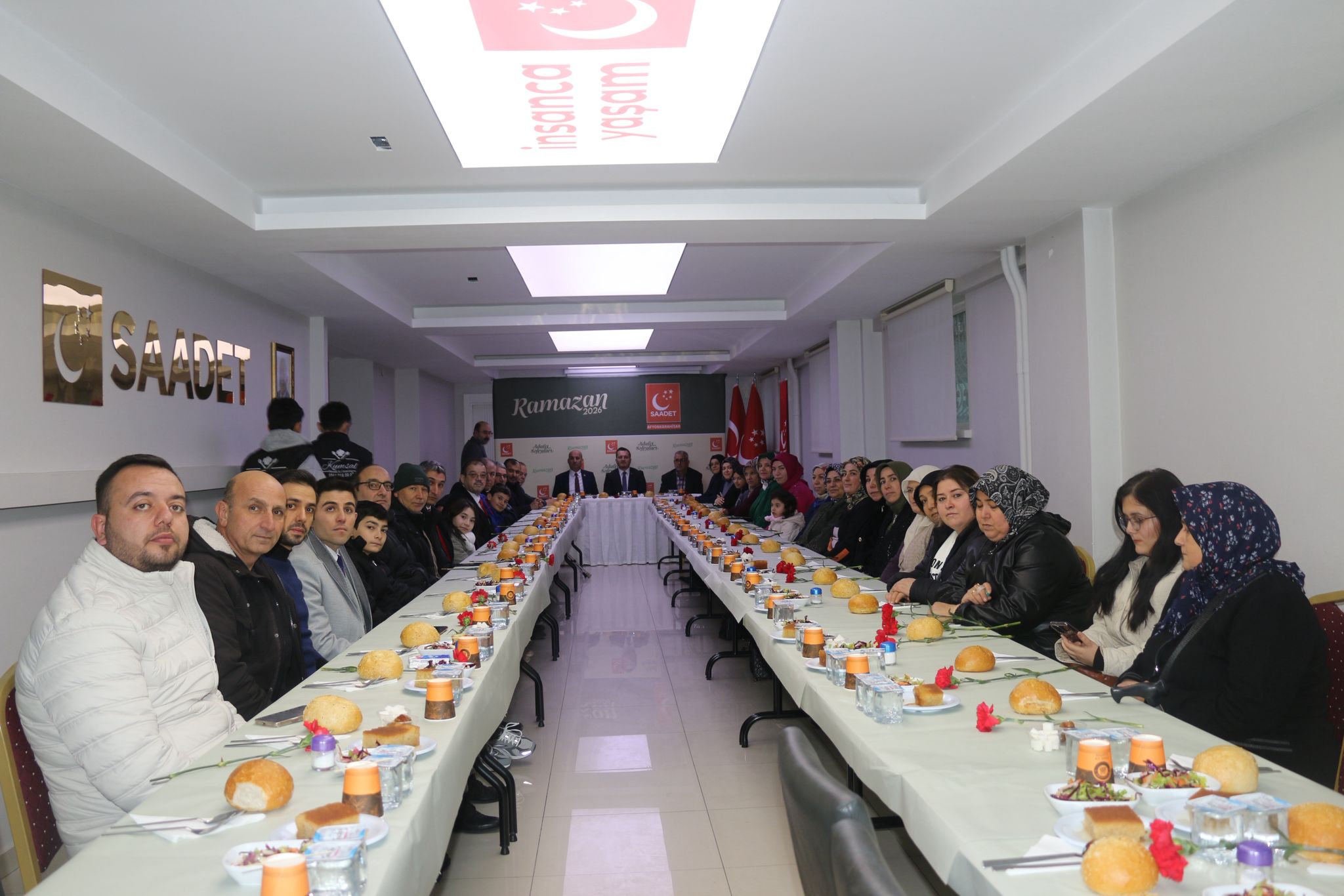 Saadet Partisi'nden Şehit Aileleri ve Gazilere Anlamlı İftar