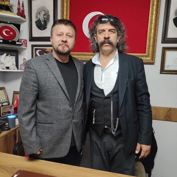 Şuhutlu Pala Dayı, Muhtar Sezgin’i Ziyaret Etti