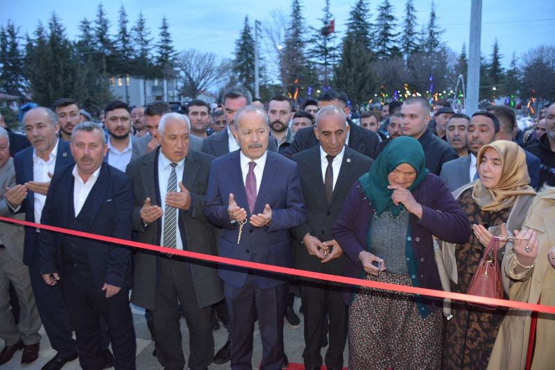 Taytak Sülümenli’de Şehit Göktaş’ın Adını Yaşatan Tesisi Açtı