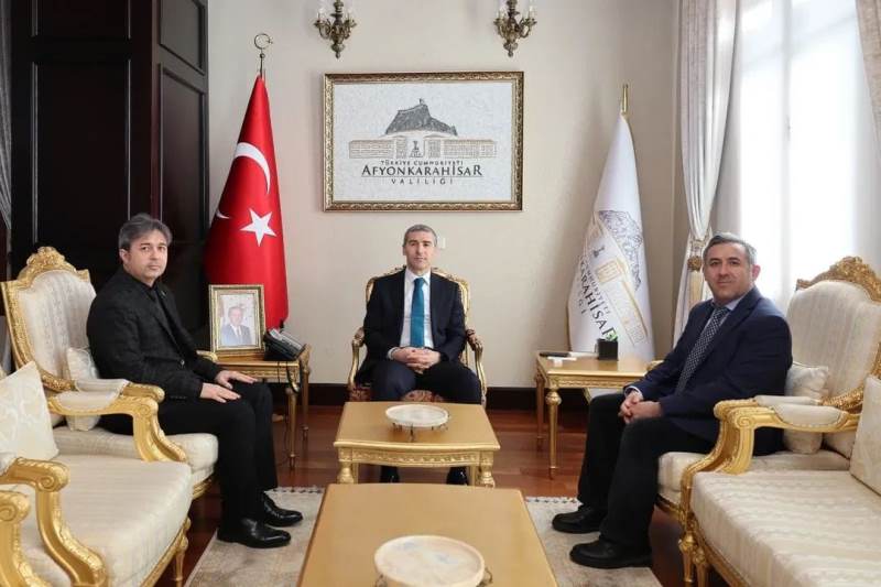 Vali Aktaş, Bölge Müdürlerini Makamında Kabul Etti