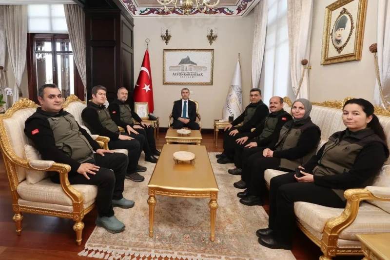 Vali Aktaş, Bölge Müdürlerini Makamında Kabul Etti