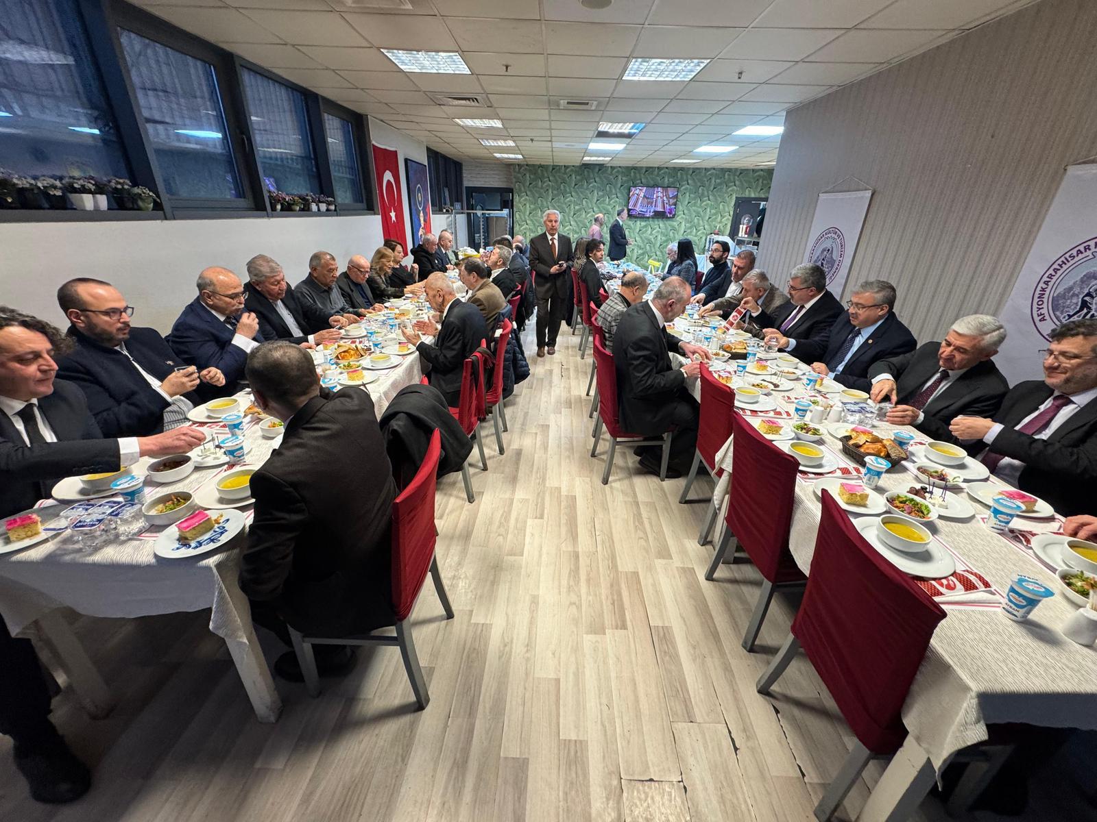 Afyonkarahisarlı Siyasetçi, Bürokrat ve İş İnsanları Ankara'da Bir Araya Geldi