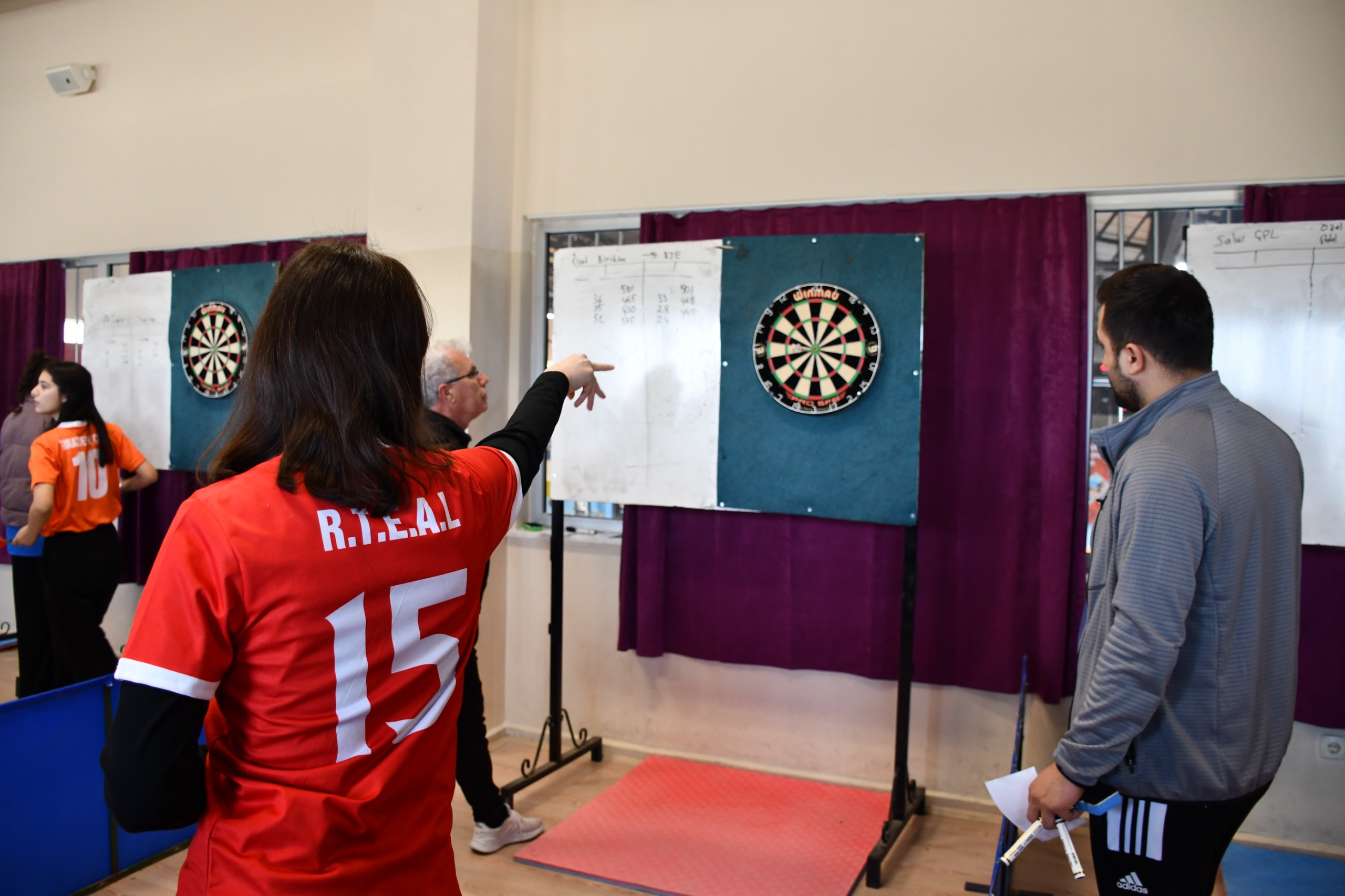 Okul Sporları Genç Kızlar-Erkekler Dart müsabakaları sona erdi
