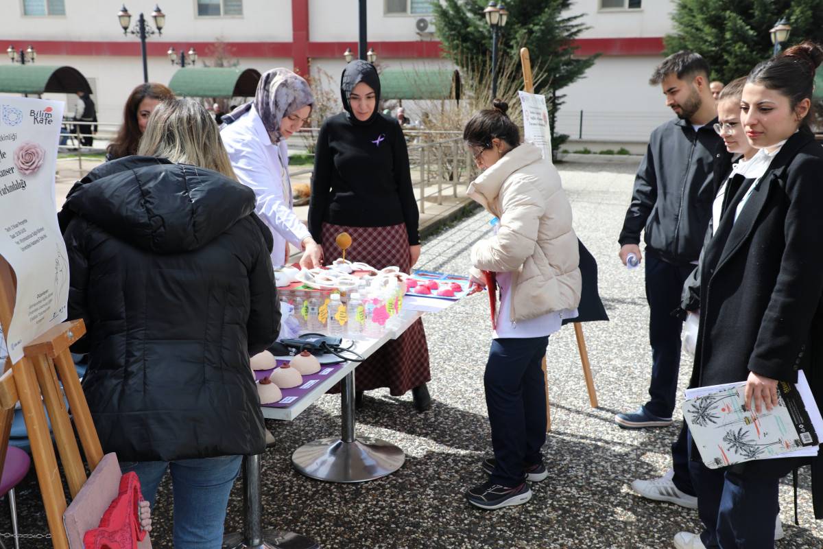 Kadın Gözüyle Sağlık ve Kanser Tarama Farkındalığı Etkinliği Yapıldı