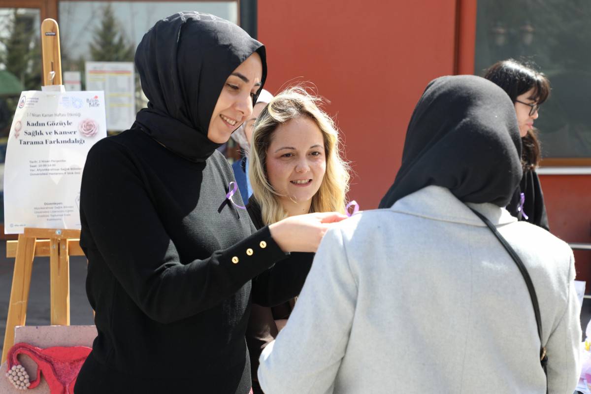 Kadın Gözüyle Sağlık ve Kanser Tarama Farkındalığı Etkinliği Yapıldı