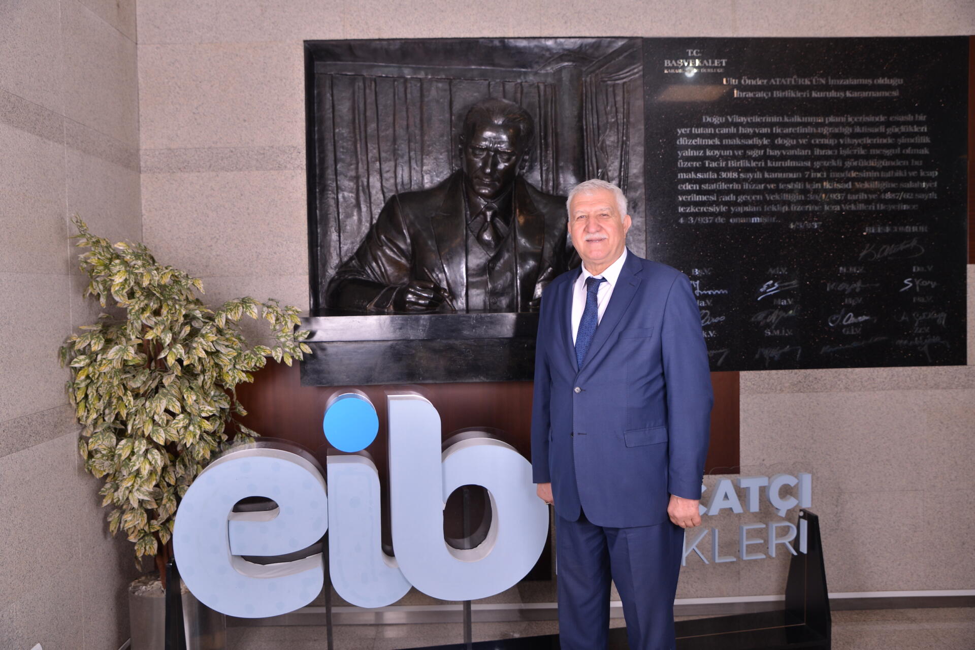 EMİB’de İbrahim Alimoğlu Güven Tazeledi: Hedef 2 Milyar Dolar!