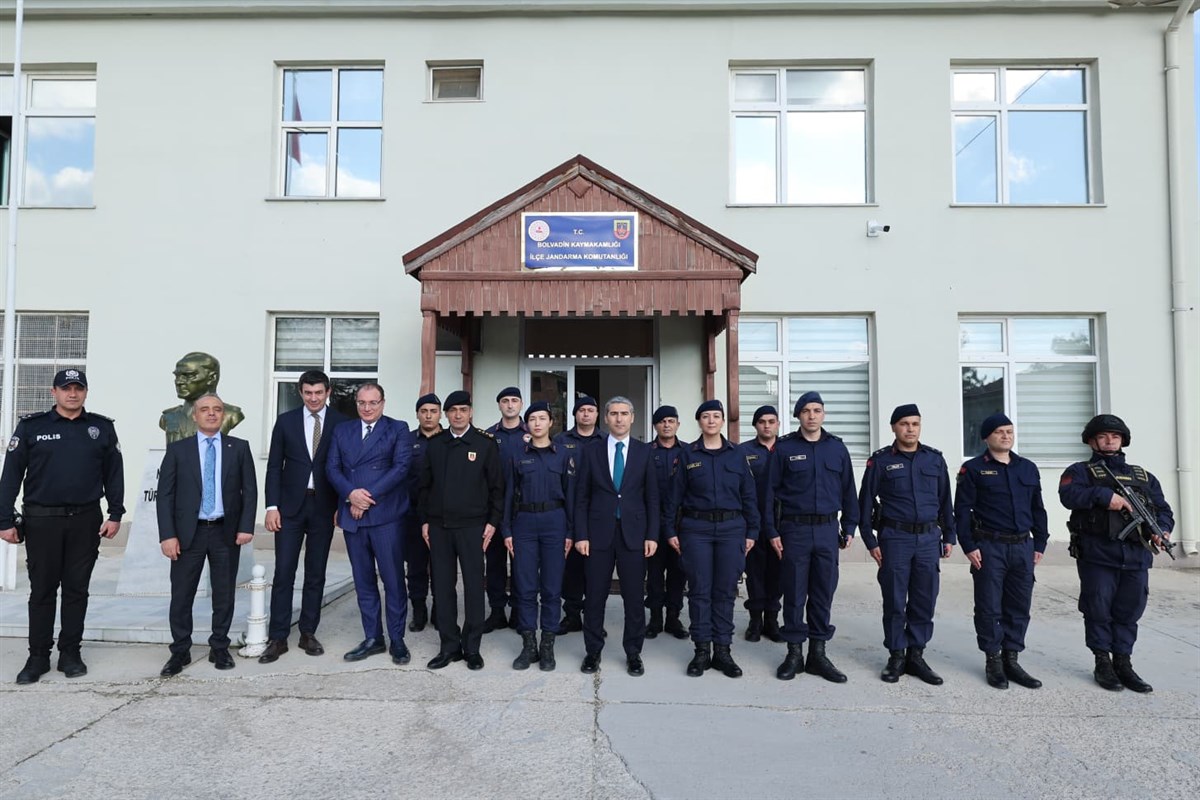 Vali Aktaş, Bolvadin İlçesinde Ziyaretlerde Bulundu