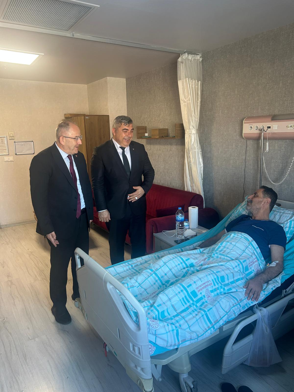 Müdür Sünnetci'den Vefa Ziyareti