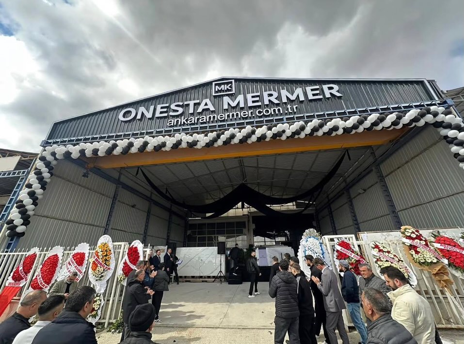 Afyonkarahisar’ın Mermer Değeri Başkente Taşındı: Onesta Mermer Açıldı