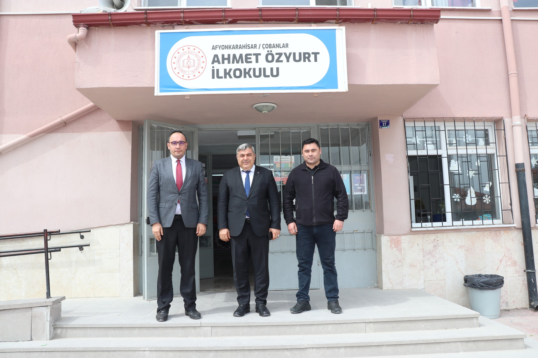 Müdür Sünnetci’den Çobanlar’da Okul Ziyareti