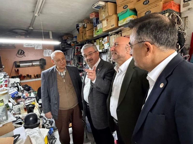 AK Parti Heyetinden Afyonkarahisar’da Esnaf Turu