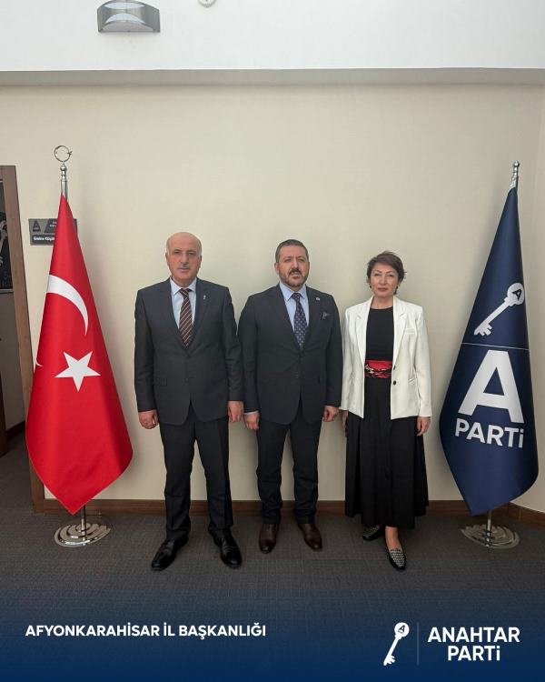 Anahtar Parti Afyonkarahisar Heyetinden Genel Merkez Çıkarması