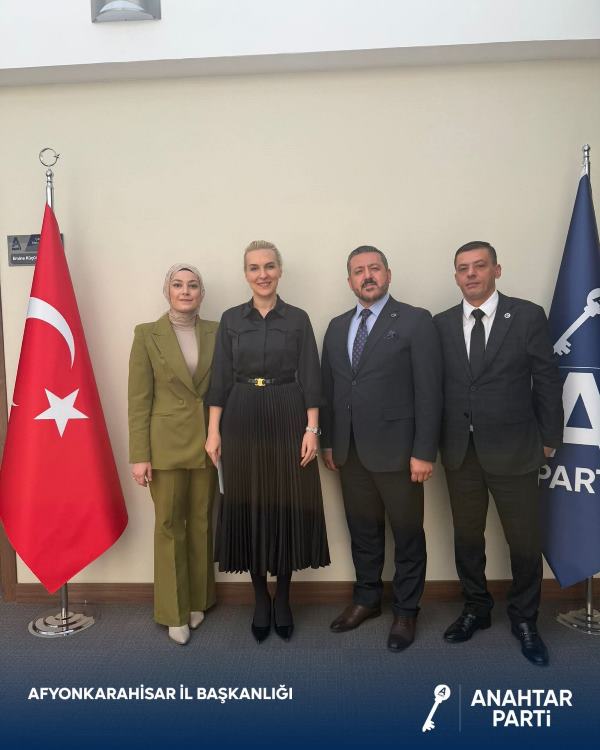 Anahtar Parti Afyonkarahisar Heyetinden Genel Merkez Çıkarması