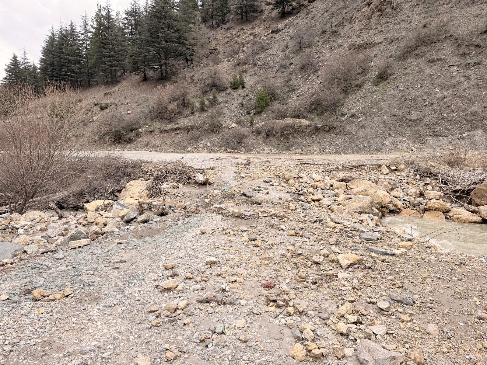 Çay Barajı’nda Ürküten Manzara