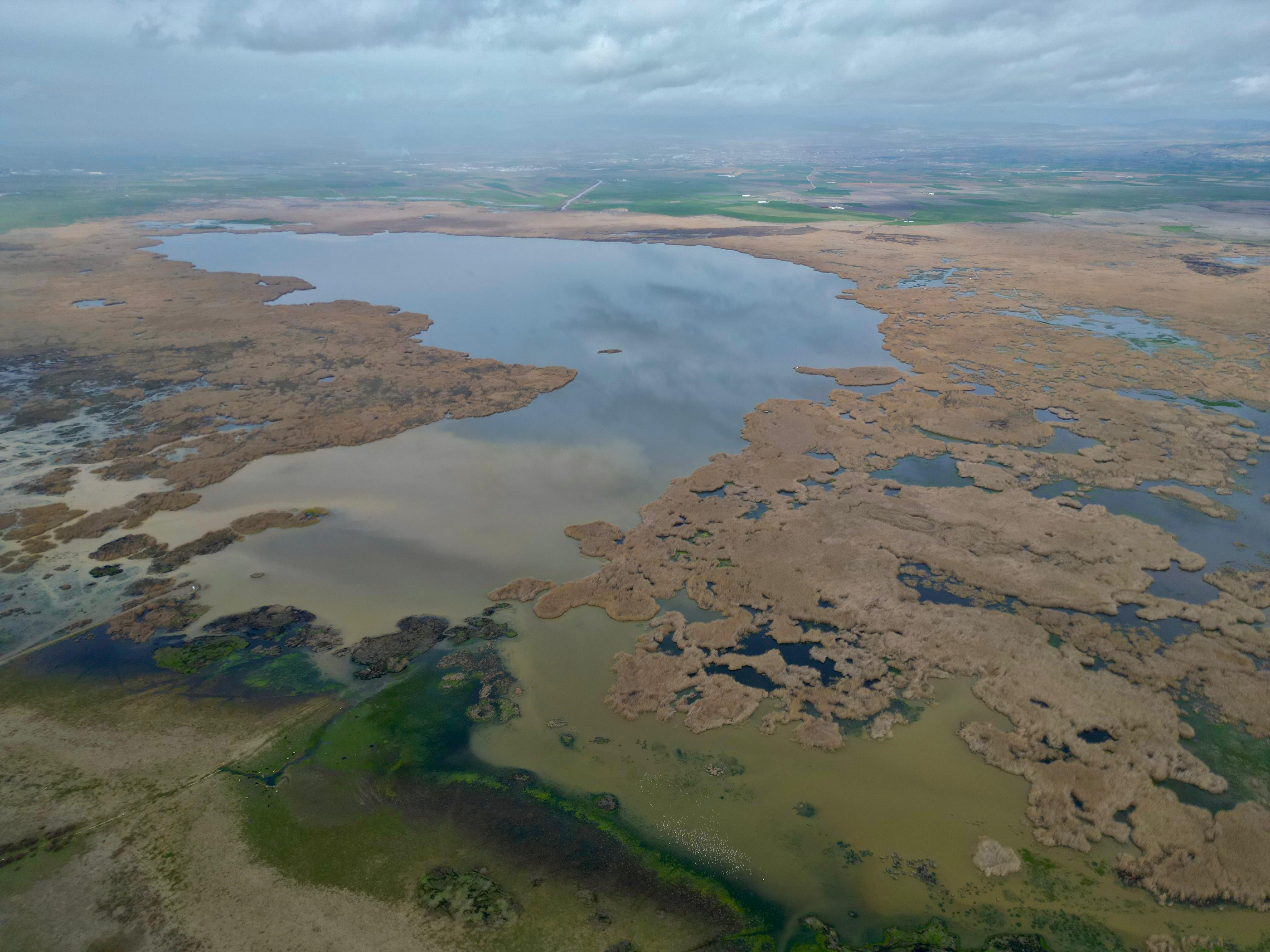 Eber Gölü'nde Su Seviyesi Gözle Görülür Şekilde Arttı