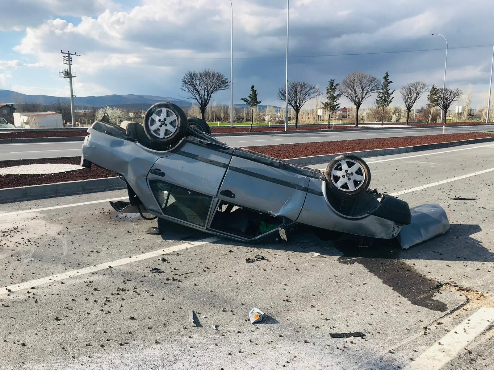 Afyonkarahisar'da Görenleri Dehşete Düşüren Kaza