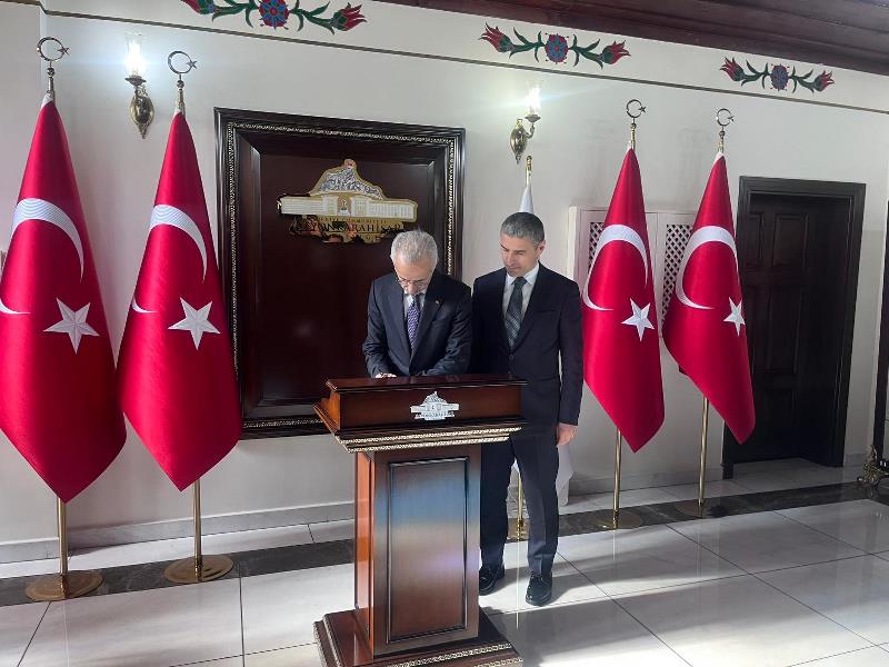 Bakan Uraloğlu’ndan Vali Aktaş’a Ziyaret