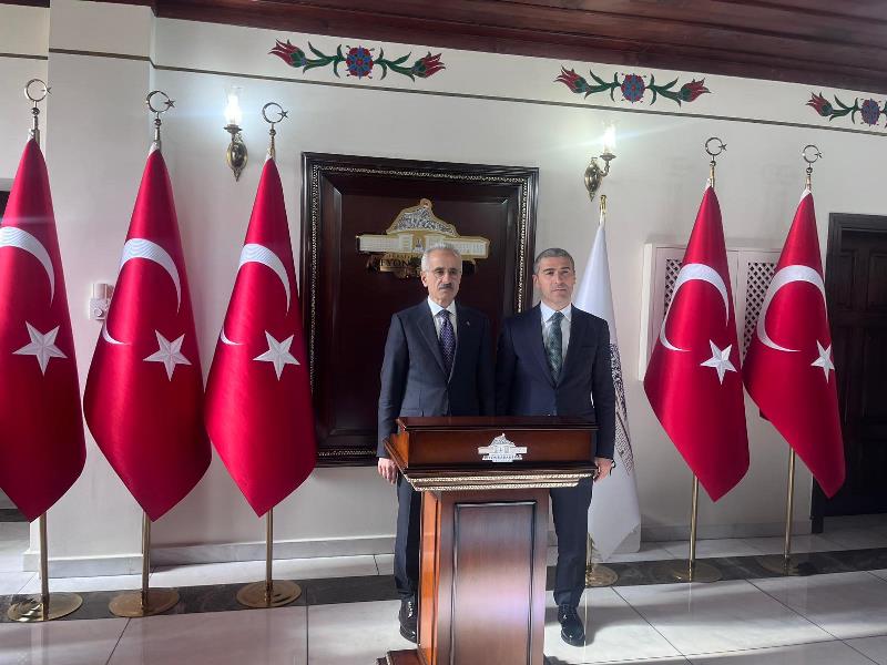 Bakan Uraloğlu’ndan Vali Aktaş’a Ziyaret