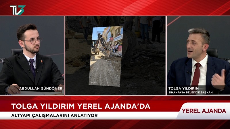 Başkan Yıldırım, 2 Yıllık İcraatını TV3 Ekranlarında Anlattı