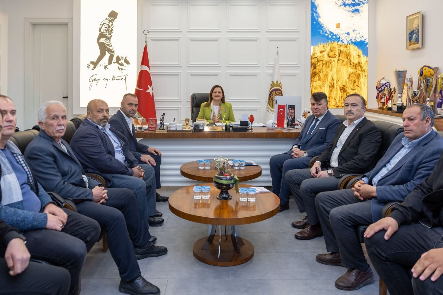 Başkan Köksal Şoför Esnafının Taleplerini Dinledi