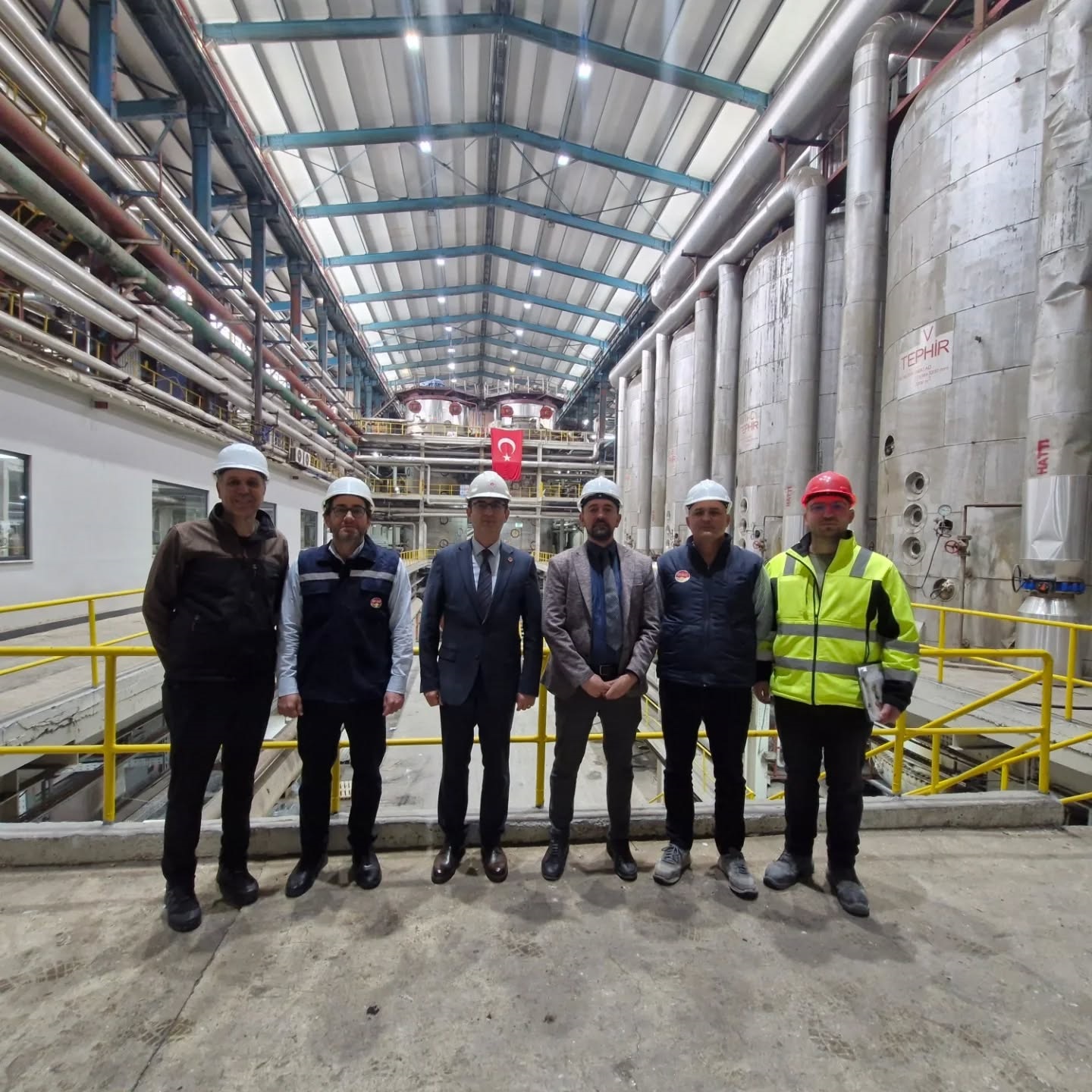 Müdür Karayol'dan Şeker Fabrikasına Ziyaret