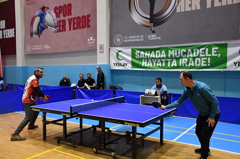 Dünya Masa Tenisi Haftası’nda Afyonkarahisar’da Şampiyonlar Belli Oldu