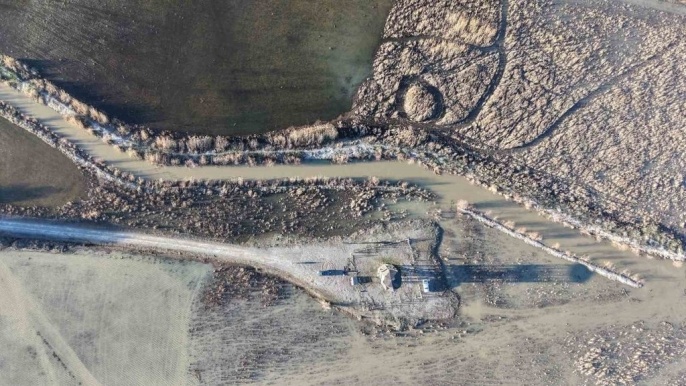 Akşehir Gölü Yıllar Sonra Yeniden Canlandı: Yağışlar Umut Oldu