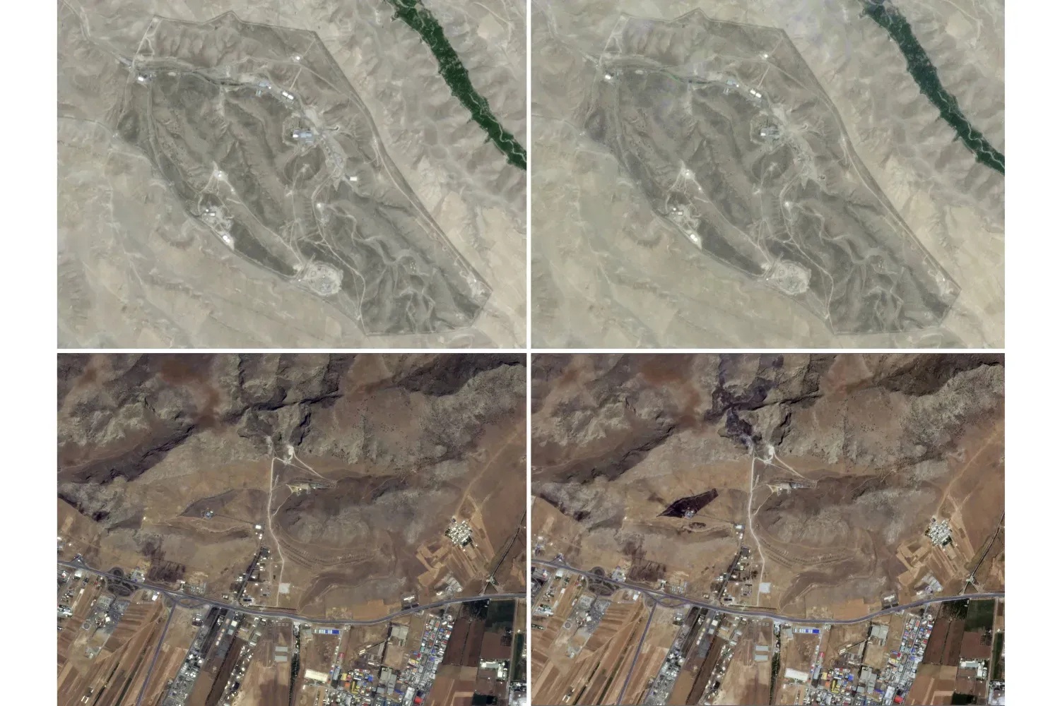 Uydu Görüntüleri Alarm Verdi: İran’da Yer Altı Tesislerinde Hareketlilik