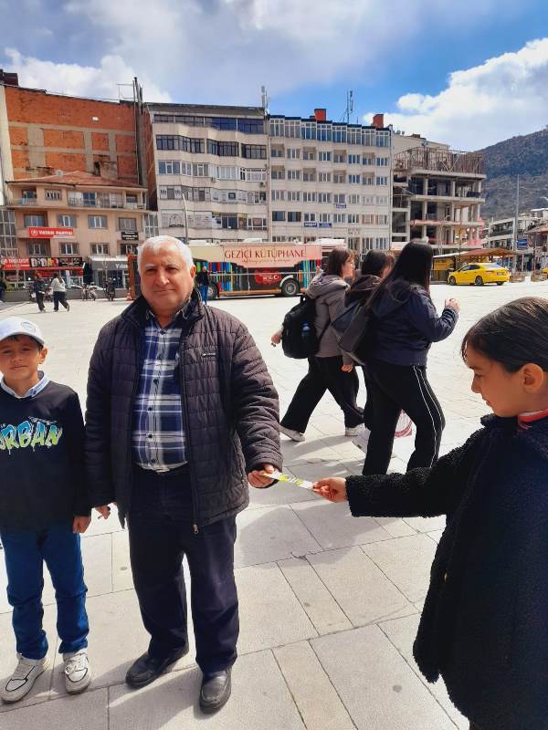 Kışlacık İlkokulu Öğrencilerinden Sağlık Yaşam Etkinliği