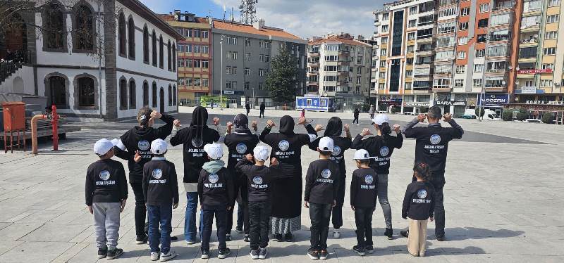 Kışlacık İlkokulu Öğrencilerinden Sağlık Yaşam Etkinliği