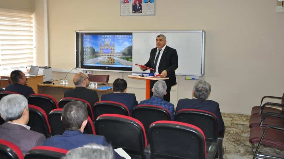 Müdür Sünnetci’den 12. Sınıf Öğrencilerine Motivasyon Ziyareti