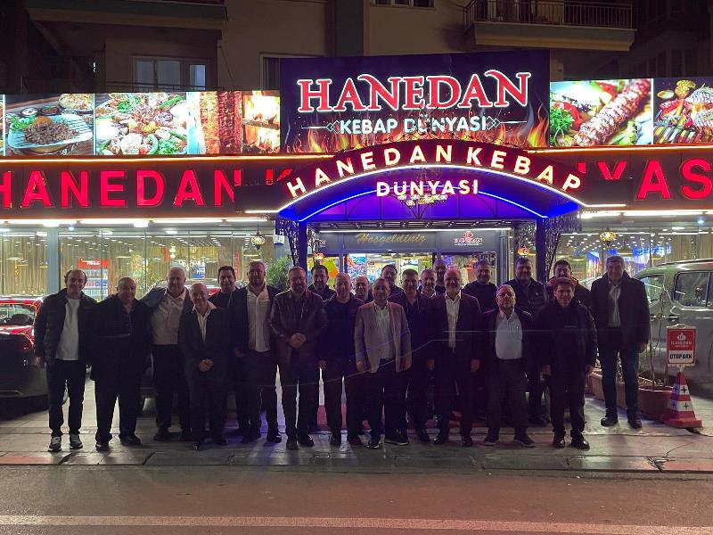 MÜSİAD Afyonkarahisar, Hanedan Kebap’ta Bir Araya Geldi