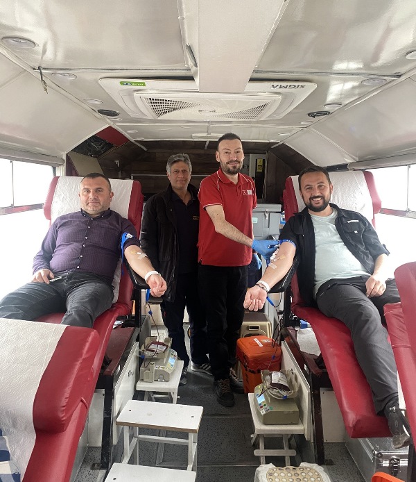 OEDAŞ Afyonkarahisar Çalışanları Kızılay’a Kan Bağışında Bulundu