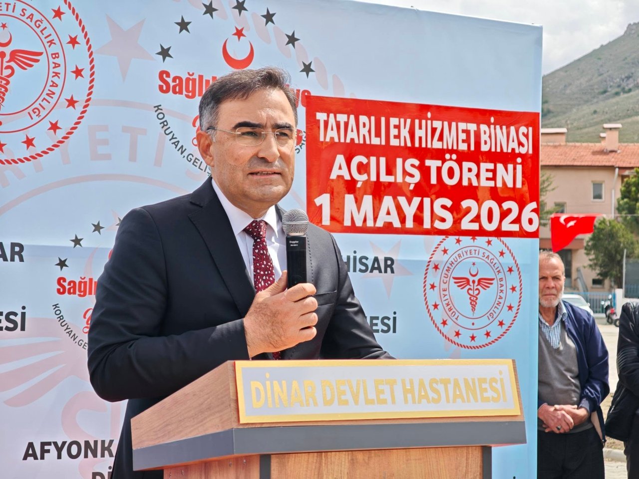 AK Parti Milletvekili Hasan Arslan Tatarlı’daki Sağlık Yatırımının Açılışında Konuştu