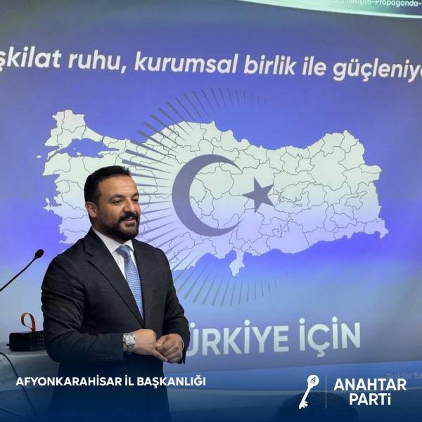 Anahtar Parti Afyonkarahisar Teşkilatı Eğitim Programında Buluştu