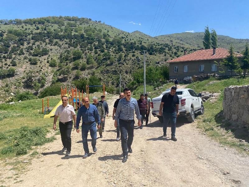 Emirdağ Muhtarlarından Kaymakam Akgül’e Destek