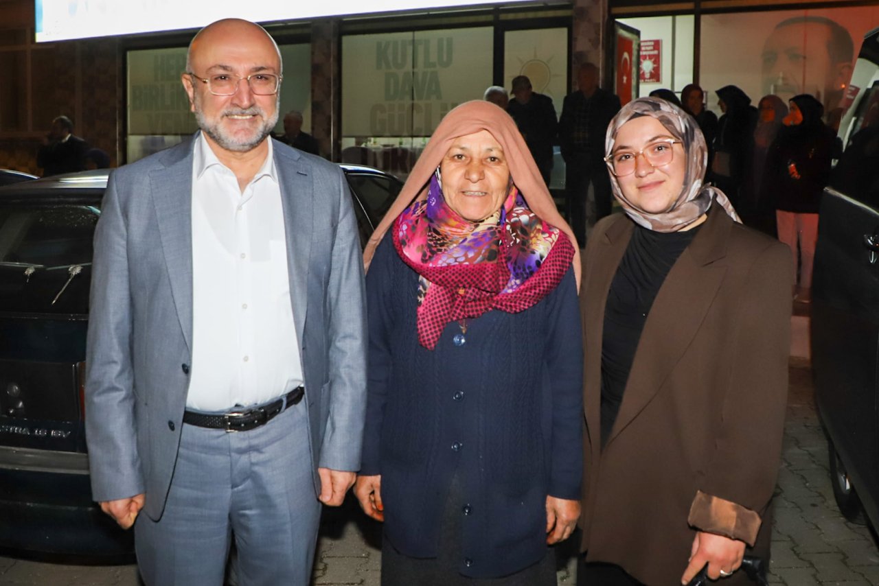 Başkan Şahin Kızılören’de Teşkilatla Buluştu