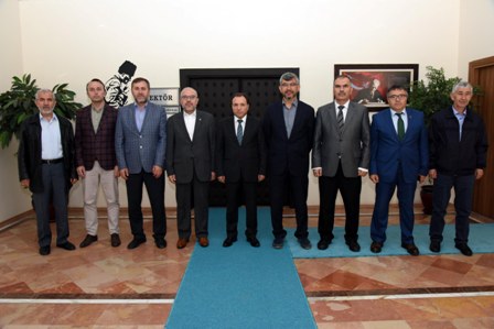 Rektör Karakaş’a Hayırlı Olsun Ziyaretleri Sürüyor