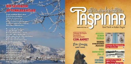 Taşpınar Dergisinin 21.Sayısı Çıktı