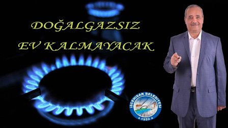 İscehisar’da doğalgazsız ev kalmayacak