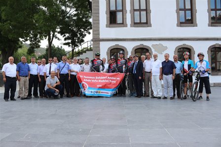 15 Temmuz şehitleri için 1100 km pedal çevirecekler