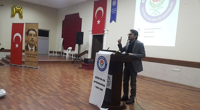 EĞİTİM BİR-SEN Sinanpaşa’da buluştu