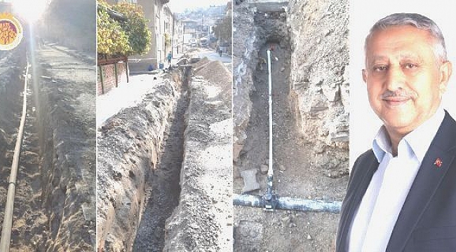 İçme suyu hatları yenileniyor