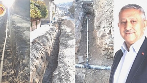 İçme suyu hatları yenileniyor
