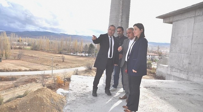 Kaymakam Demirer çalışmaları yerinde gördü