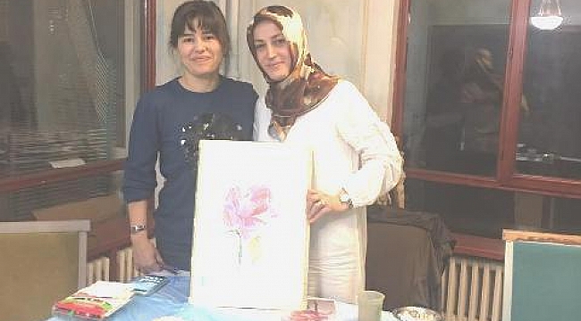 Öğretmenler sanatla nefes aldı