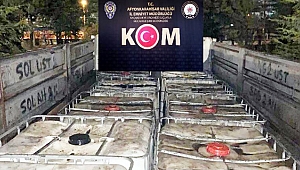 10 BİN 500 LİTRE KAÇAK AKARYAKIT ELE GEÇİRİLDİ