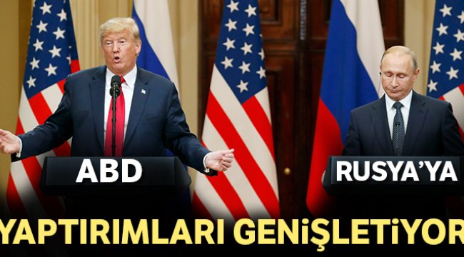 ABD, Rusya'ya yaptırımları genişletiyor